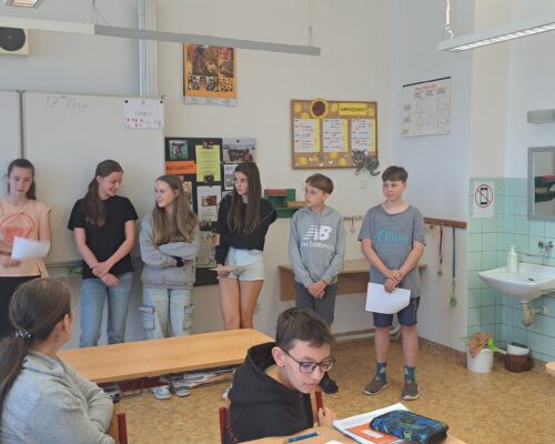 Polští žáci Erasmus