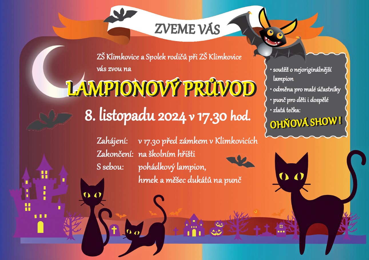 LAMPIONOVÝ PRŮVOD